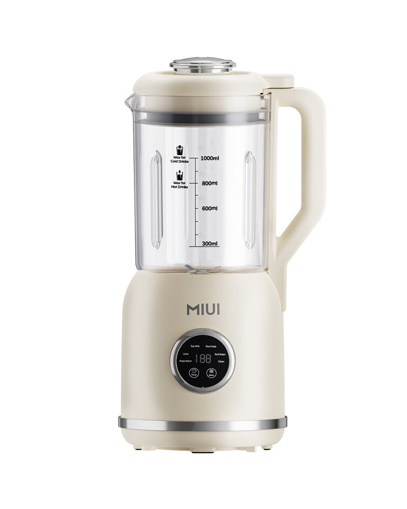 MIUI Home Automatic 650W Mini Food Processor, Intelligent Out-of-Stock Multi-Function Blender, 1000ML Large Capacity-Mammoth-S