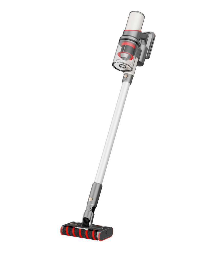 MIUI 450W Cordless Vacuum Cleaner with Anti-Tangle Brush, 25kPa Strong Suction, 35min Runtime, LCD Display, One-Touch Dust Disposal, Wall Mount Charging and Accessories Storage-V10-D(BLDC-Motor)